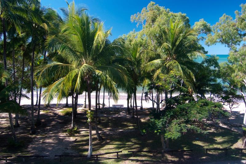 View from balcony - Agincourt Beachfront Apartments