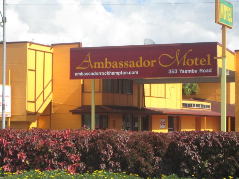 Front Entrance - Ambassador Motel