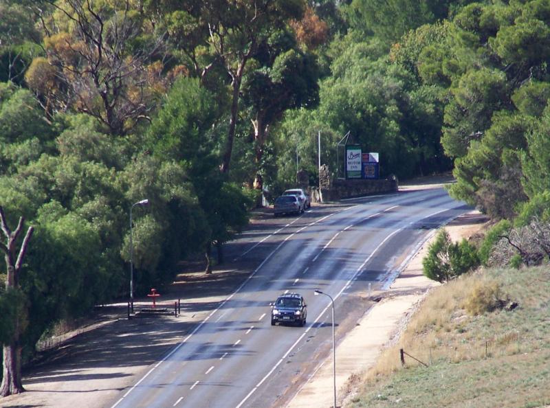 View from lookout - Burra Motor Inn