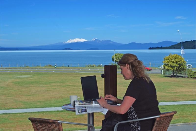 View from Lake units - Suncourt Hotel & Conference Centre