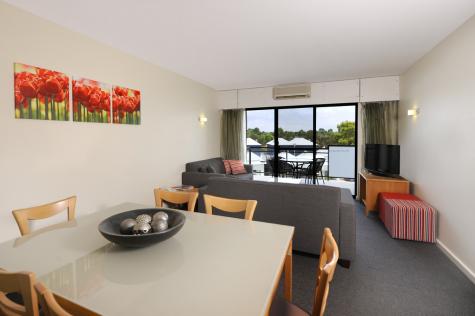 Superior 3 Bed Living Area - Assured Ascot Quays Apartment Hotel