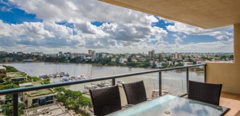 Balcony view - Central Dockside Apartments