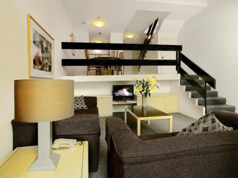 Lounge Area - Loft - Medina Serviced Apartments North Ryde, Sydney