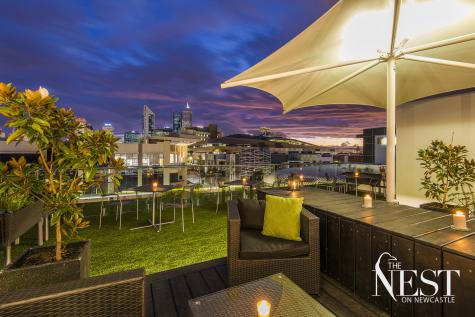 Rooftop Garden - The Nest on Newcastle
