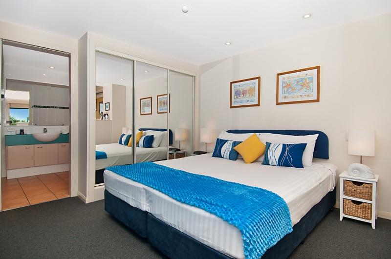 Studio bedroom with view to bthrm
- Alex Seaside Resort