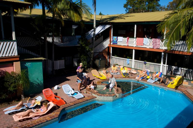 Arts factory Lodge pool and spa
- Arts Factory Backpackers Lodge