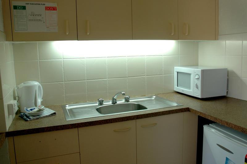 Studio Kitchenette
 - Club Surfers
