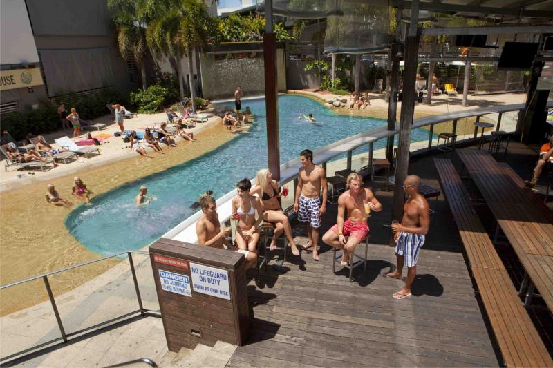 Outside Area
- Gilligans Backpacker Hotel