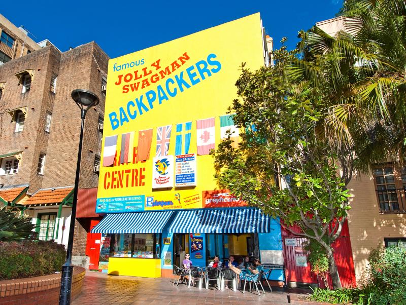 Exterior
 - Jolly Swagman Backpackers