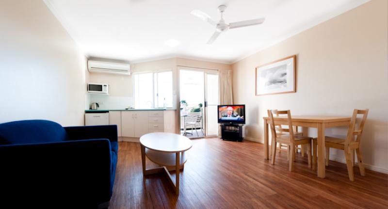 View room living room area
- Noosa Sun Motel