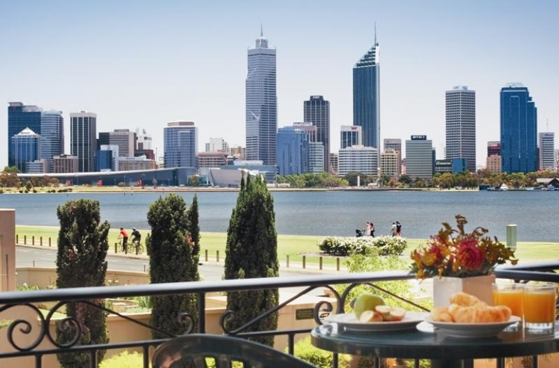 Balcony view - Riverview Apartment
 - The Peninsula Riverside Serviced Apartments