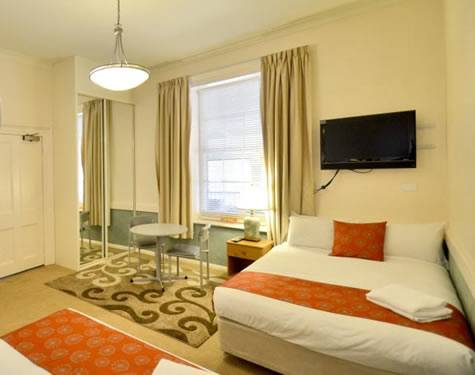 Adelaide City Park Motel bedroom
- Adelaide City Park Motel