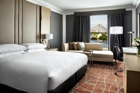 Newly Renovated Guest Room - River View
 - Brisbane Marriott Hotel