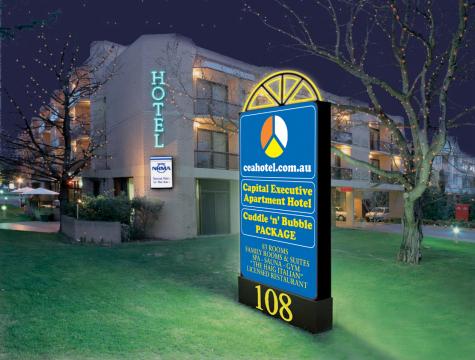 Front of Hotel
 - Madison Capital Executive Apartments