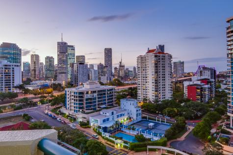 city views  - Dockside Brisbane