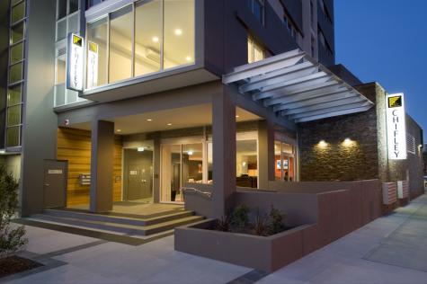 Entrance
- Chifley Apartments Newcastle