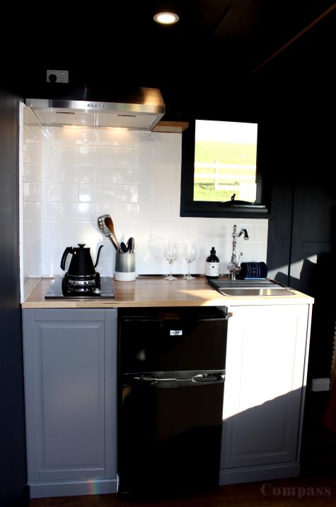 Barnhaus kitchen
- Compass Hut