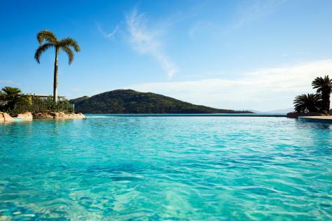 Daydream looking over the pool to the north
- Daydream Island Resort