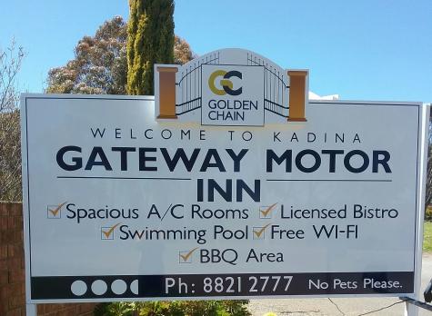 Welcome  - Kadina Gateway Motor Inn