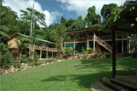 Main House viewed from the Garden
 - Licuala Lodge