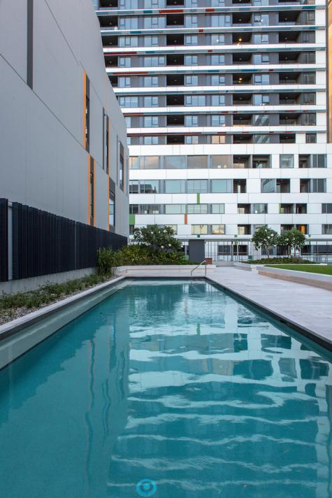 Outdoor pool
- M&A Apartments