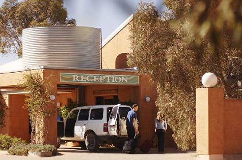 Reception Area  - Mud Hut Motel