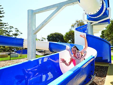 Waterslide
- NRMA Victor Harbor Beachfront Holiday Park