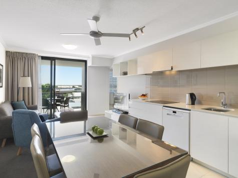 One Bedroom Kitchen
- Oaks Mackay Carlyle Suites