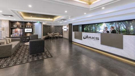 Reception
 - Oaks Sydney Hyde Park Suites