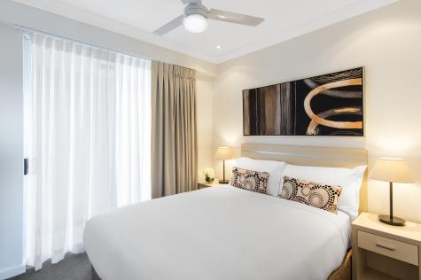 Bedding
- Oaks Brisbane Mews Suites