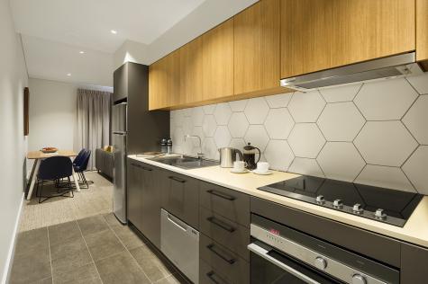 One Bedroom Kitchen
- Quest Port Adelaide