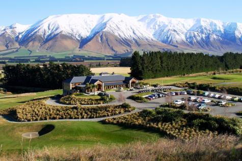 Overlooking the Clubhouse and up to Mt Hutt
 - Fable Terrace Downs