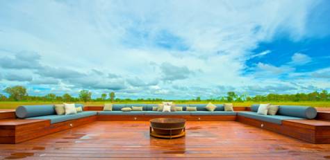 Lodge Deck
 - Wildman Wilderness Lodge