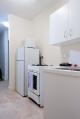 3 Star budget 2 bedroom apartment - kitchen
 - Aabon Holiday Units