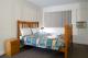 3 Star budget 2 bedroom apartment - main bedroom
 - Aabon Holiday Units