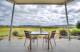 Panoramic view from the patio
 - Azjure Studio Retreat