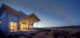 Spa studio in the evening
 - Azjure Studio Retreat