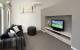 Lonsdale Cabin - Cosy sitting area with large LCD TV
 - BIG4 Ingenia Holidays Queenscliff Beacon