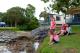 Lagoon pond at park
 - Fraser Lodge Resort & Holiday Park