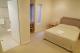 modern , large main bedroom with quality ensuite and built-in robes .
 - Glenelg Beachside Luxury Apartments