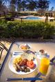 Breakfast by the Pool
 - Mercure Hunter Valley Gardens