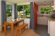 Fully equipped kitchen and dining area
 - Mount Richmond Estate