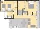 2 bedroom apartment floor plan
 - Quest Newmarket Auckland