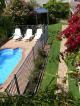 Lawn BBQ and Pool from Unit 3
 - Sandpiper Holiday Units