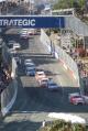 Mid Level View of V8 Super cars
 - Shore Apartments