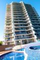Building from back pool area
 - Silverton Apartments