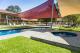 Brand new heated spa and in-ground pool
 - Advance Motel