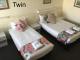 twin double & single  - Arkana Motel