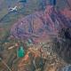 Flying over Argyle Diamond Mine  - Bungle Bungle Wanderer and Echidna Chasm - Tour G Aviair