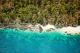 Western shore aerial looking down
 - Daydream Island Resort